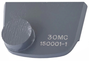 Diamante 1 botón gris (Medium Concrete) grado 30